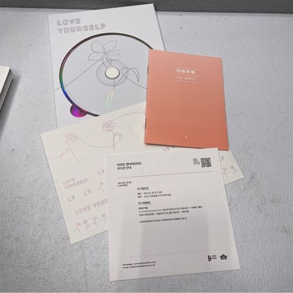 BTS 5th‎ Mini Album [LOVE YOURSELF 承 Her] "E Ver." CD Photobook NO PHOTOCARD VGC - Picture 2 of 6